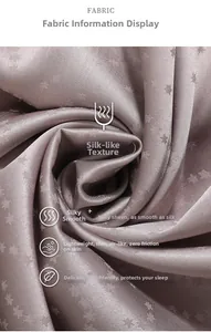 Detail of rose gold silk satin fabric with elegant star pattern and smooth glossy texture