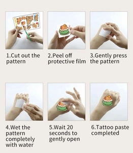 Guide en six étapes pour appliquer les tatouages temporaires de capybara imperméables