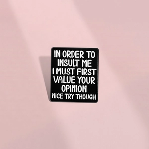 Funny Sarcastic Quote Enamel Pin Stay Weird Lettering Badge Alloy Brooch For Backpack Clothing Accessories Gift Unisex