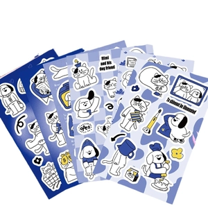 Cute Korean style Mimi cartoon stickers set for DIY scrapbooking and phone case decor