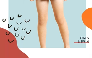 Détail de leggings chair pour filles avec collage géométrique moderne et graphismes