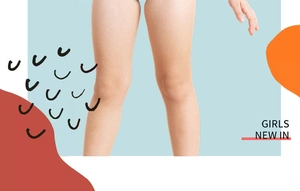 Detail view of unicorn girls swimsuit with colorful geometric patterns and stretchy fabric