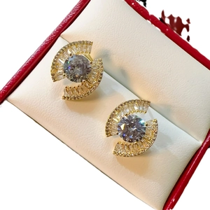 Golden Evil Eye jewelry set featuring sparkling micro-pave crystals in a luxury gift box