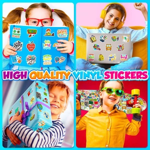 Autocollants en vinyle pour enseignants appliqués sur ordinateurs et cadeaux
