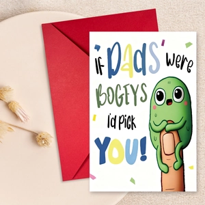 Carte De Voeux Drôle Fête Des Pères Avec Enveloppe Rouge Illustration Humoristique Carte Cadeau Créative Pour Papa Mari Homme