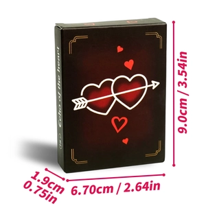 Echo of the Heart 50 couple conversation game cards in black box with 18+ label