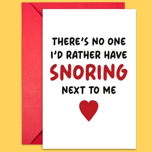 Funny engagement card set with red envelope on yellow background for couples