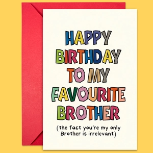 Colorful collage style Happy Birthday card with red envelope on yellow background