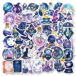 Autocollants Magie Aquarelle PVC Imperméables Dessin Animé Graffiti Décalcomanies Pour Valise Skateboard Ordinateur DIY Décoration
