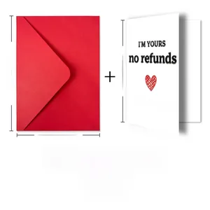 Detailed view of creative Valentine greeting card with envelope and size specifications