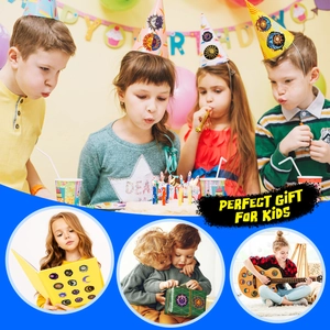 Himmlische Sonne und Mond Aufkleber für Partyhüte, Geschenkboxen und Gitarren Dekoration