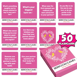 Bedroom Games Intimacy Challenge Romantic Pink Couple Flashcards For Fun Adult Relationship Building Board Game Relationship Gift