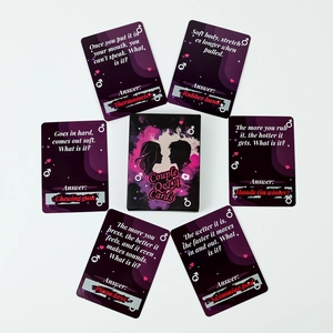Romantic Couple Q&A Card Game For Adults Romantic Interaction Riddles Dating Fun Gifts Evening Atmosphere Entertainment Cards