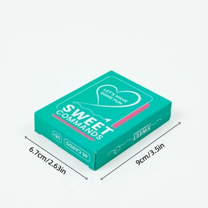 Sweet Commands 46 adult interactive card set in teal box for couples 18 plus