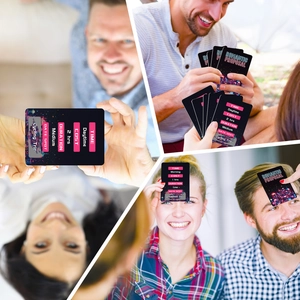 Close-up of Romantic Proposal dating cards showing date spots and cost details