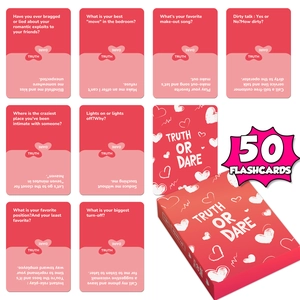 Carte Da Gioco Truth Or Dare Per Coppie Incontri Interazione Romantica Per Adulti Gioco Da Tavolo Versione Inglese