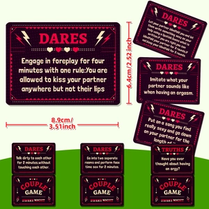 50 Cartas de juego románticas para parejas para noches divertidas e interacciones