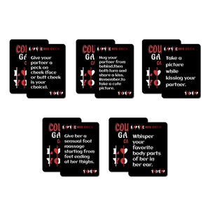 50 creative couple interaction cards for icebreaking and romantic bonding activities