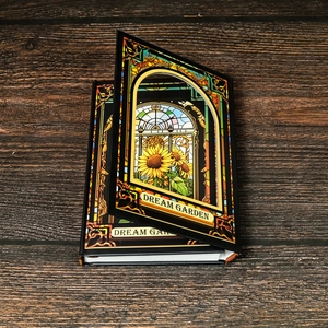 Retro Buntglas-Stil Sonnenblumen Notizbuch Dream Garden Gestrichenes Papier Journal Zum Schreiben Dekorative Schreibwaren Tagebuch