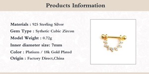 Detail eines 7mm Reifens aus 925er Sterlingsilber mit synthetischen Zirkonia Steinen