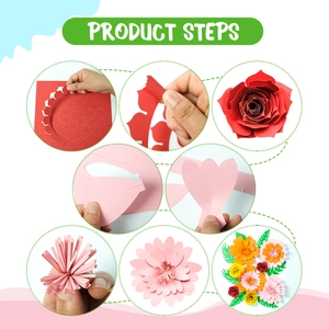 Step-by-step DIY guide for assembling colorful paper flowers for home decor