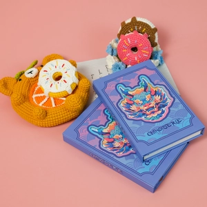 Chinoiserie Dragon Hardcover Notebook Creative Chinese Style Paper-cut Design Journal For Office School Writing Students Gift