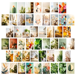 Nordic Aesthetic Wall Collage Kit Postcards For Room Decor Art Prints Wall Hanging Decoration Minimalist Picture Greeting Card