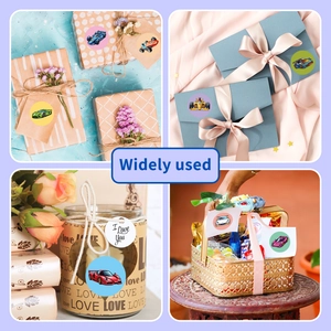 Racing car stickers used for sealing gift boxes, envelopes, and decorative glass jars