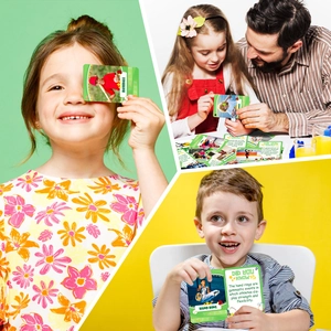 Gros plan de cartes éducatives sur le sport avec photos réalistes pour les enfants