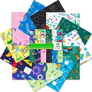 Wetenschappelijk Experiment Scrapbook Papier Offsetpapier Laboratoriumpatroon DIY Materiaal Voor Journaling Knutselen Kaarten Maken School