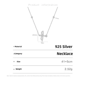 Detailed size specifications for the 925 sterling silver thunderbird pendant necklace