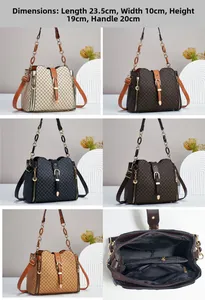 Detailed interior storage compartments and five color options for the large bucket bag