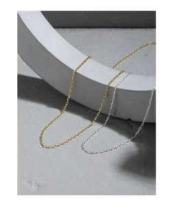 Polished S925 sterling silver cable chain necklaces in gold and silver finishes
