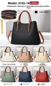 Detailed size guide for woven tote bag showing 30x14x26cm dimensions and color options