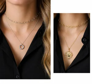 Detaillierter Vergleich von 925 Sterling Silber Halsketten in Silber und Gold Ausführung