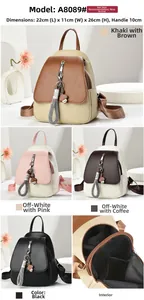 Compartiments internes détaillés et dimensions de ce sac à dos élégant pour femmes