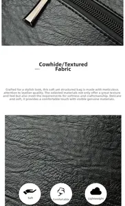 Detail der hochwertigen Rindsleder-Textur und des Metall-Reißverschlusses am Rucksack