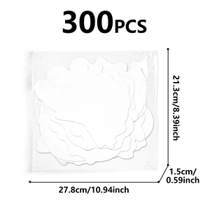 300 pieces funny meme stickers for luggage and skateboard with clear dimensions
