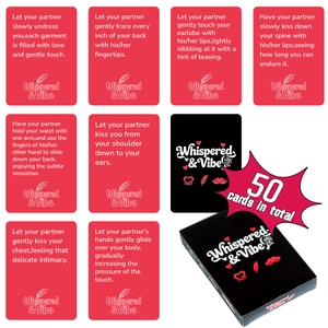 Gioco di Carte Intimità Romantica per Adulti Coppie San Valentino Notte di Appuntamento Messaggi di Interazione Regalo