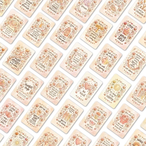 36 carte di affermazione all'acquerello per la cura di sé e la guarigione emotiva