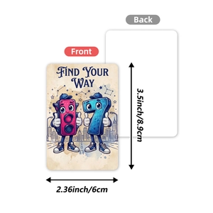 Carte educative per bambini con numeri sei e sette personificati e stelle di sfondo