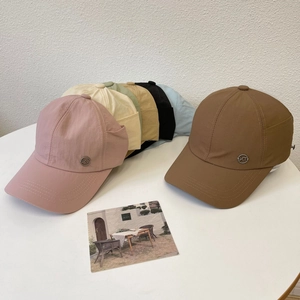 Waterproof breathable ponytail baseball caps in multi-colors with metallic KT emblem