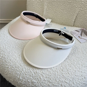 Sommerliche Sonnenblenden aus Eisseide in Pink und Beige für optimalen UV-Schutz