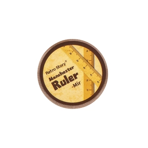 Retro Manchester Ruler themed paper tape for DIY journaling and vintage decoration