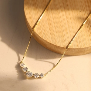 925 Sterling Silver Moissanite Heart Pendant Necklace With GRA Certificate For Women Luxury D Color VVS Moissanite Box Chain Fine Jewelry