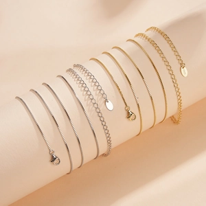 Minimalist S925 sterling silver waist chain and body jewelry in gold and silver