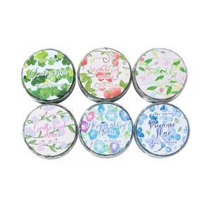Lot de six rubans adhésifs PET Flower Vine Tales aux motifs floraux aquarelle variés
