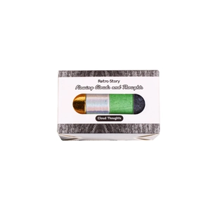 Set di 4 rotoli di nastro decorativo Retro Story Cloud Thoughts con materiali colorati per fai-da-te