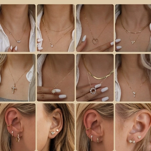 Sparkling 5A zircon jewelry set in S925 silver featuring elegant necklaces and earrings