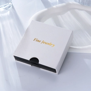 PE Film Suspension Jewelry Display Box Transparent Anti Oxidation Jewelry Organizer For Ring Earring Necklace Accessories